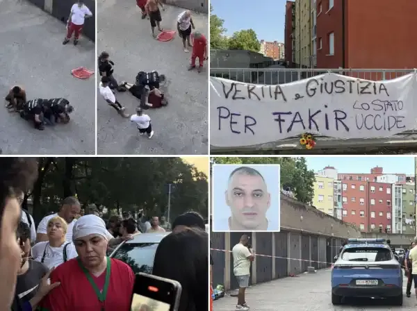 Fakir: chiese la protezione speciale in tribunale. La sorella sviene al presidio
